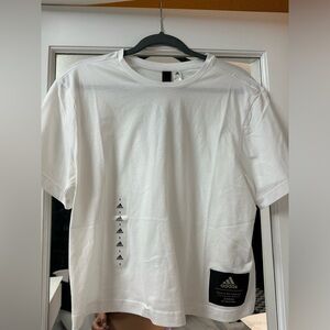 adidas crop tee